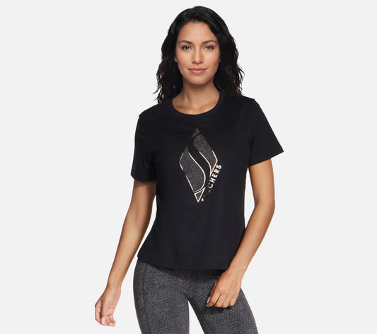 Cheetah Diamond Tee Clothes Skechers.no