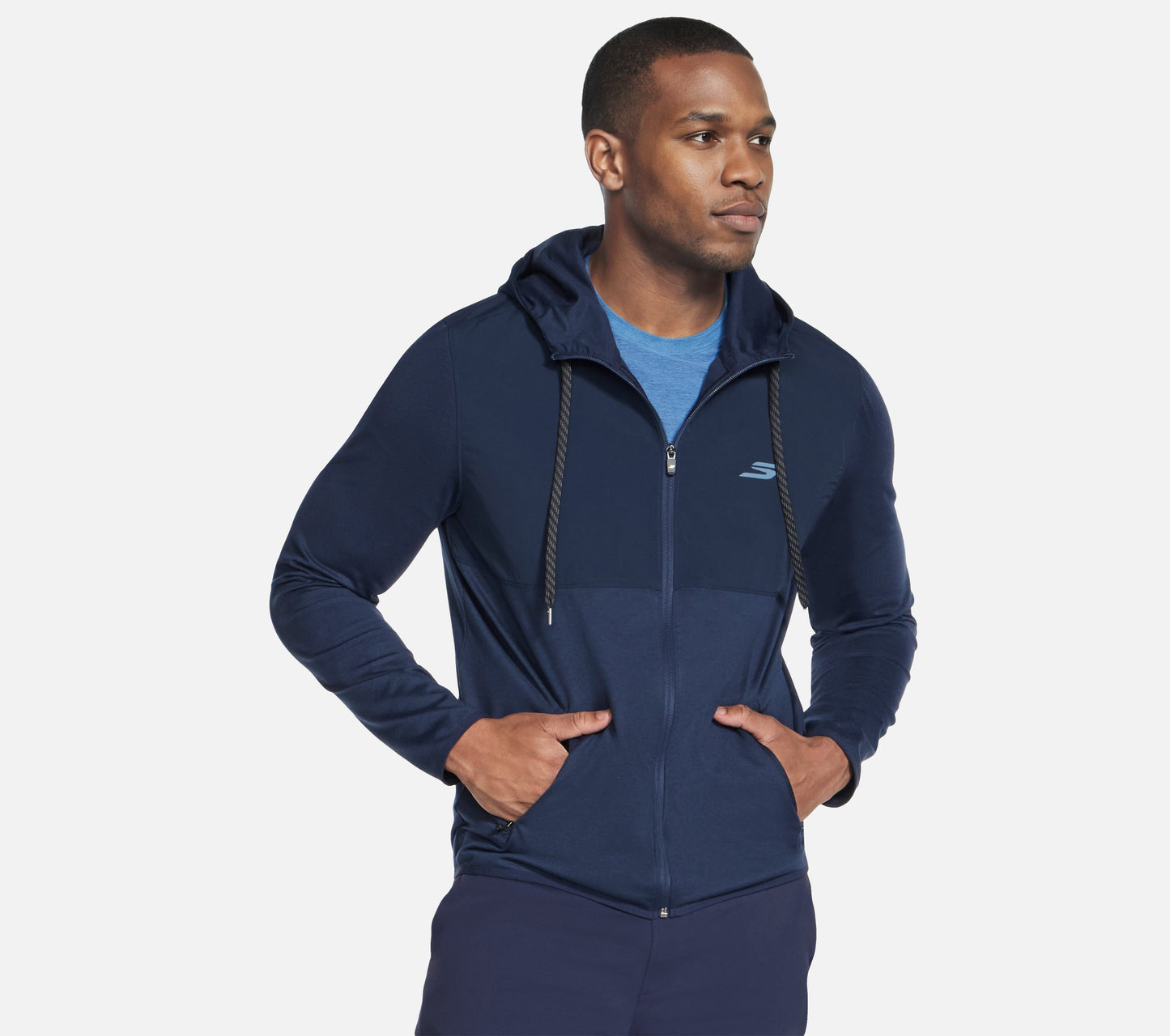 SKECH-KNITS Ultra Go Weekend Full Zip Hoodie Clothes Skechers.no