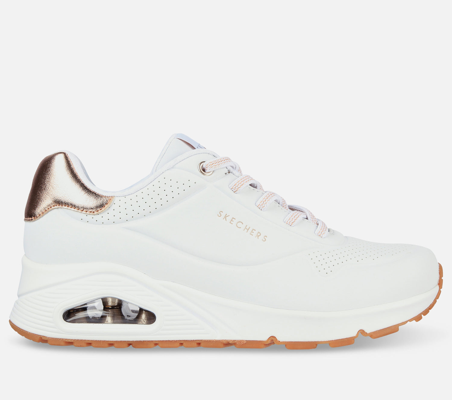 Wide Fit: Uno - Shimmer Away Shoe Skechers.no