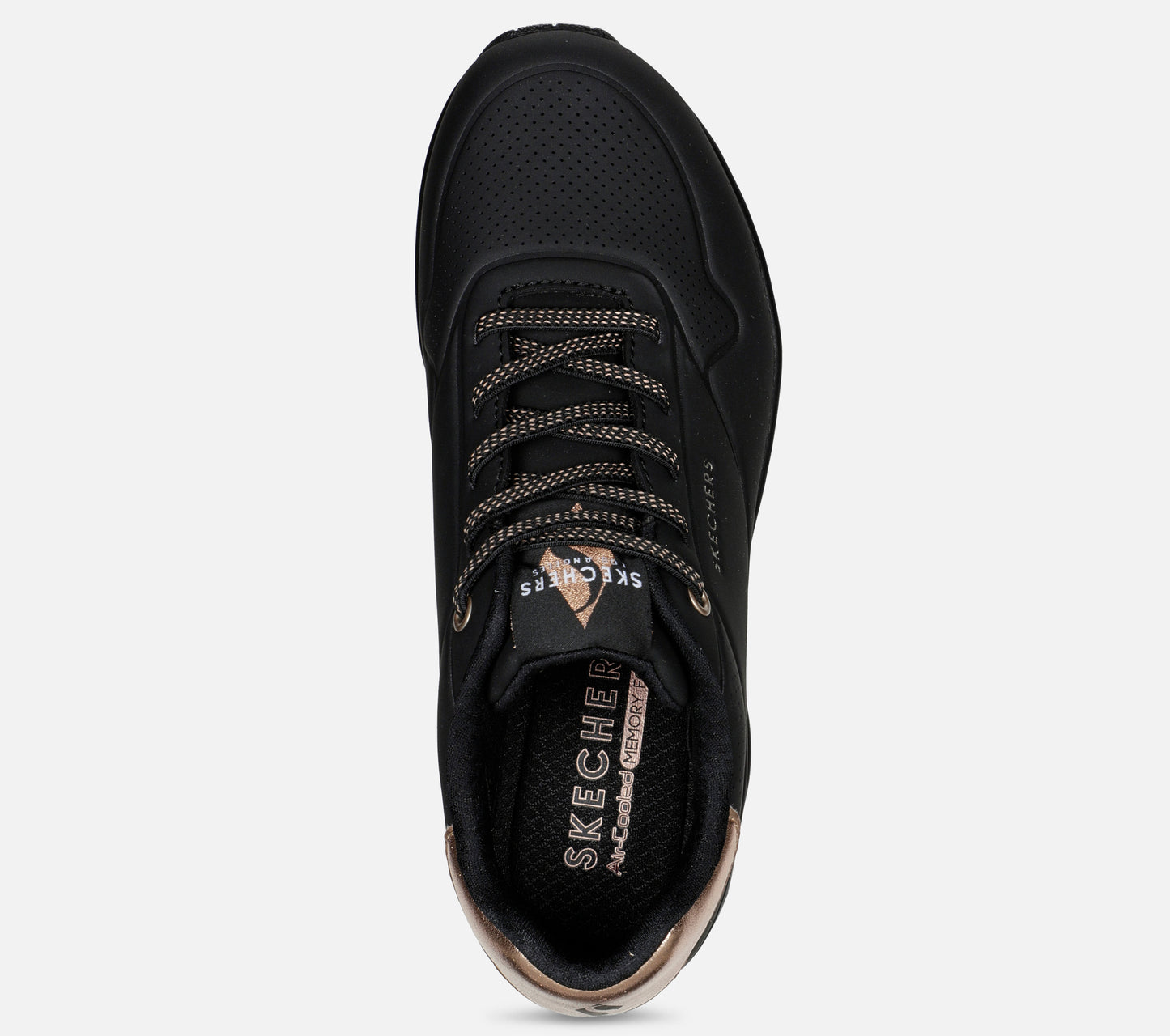 Wide Fit: Uno - Shimmer Away Shoe Skechers.no