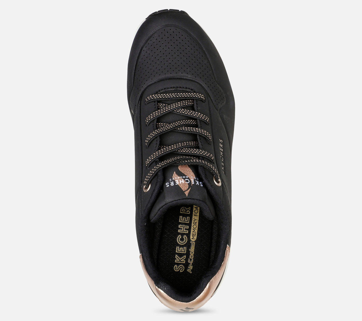 Wide Fit: Uno - Shimmer Away Shoe Skechers.no