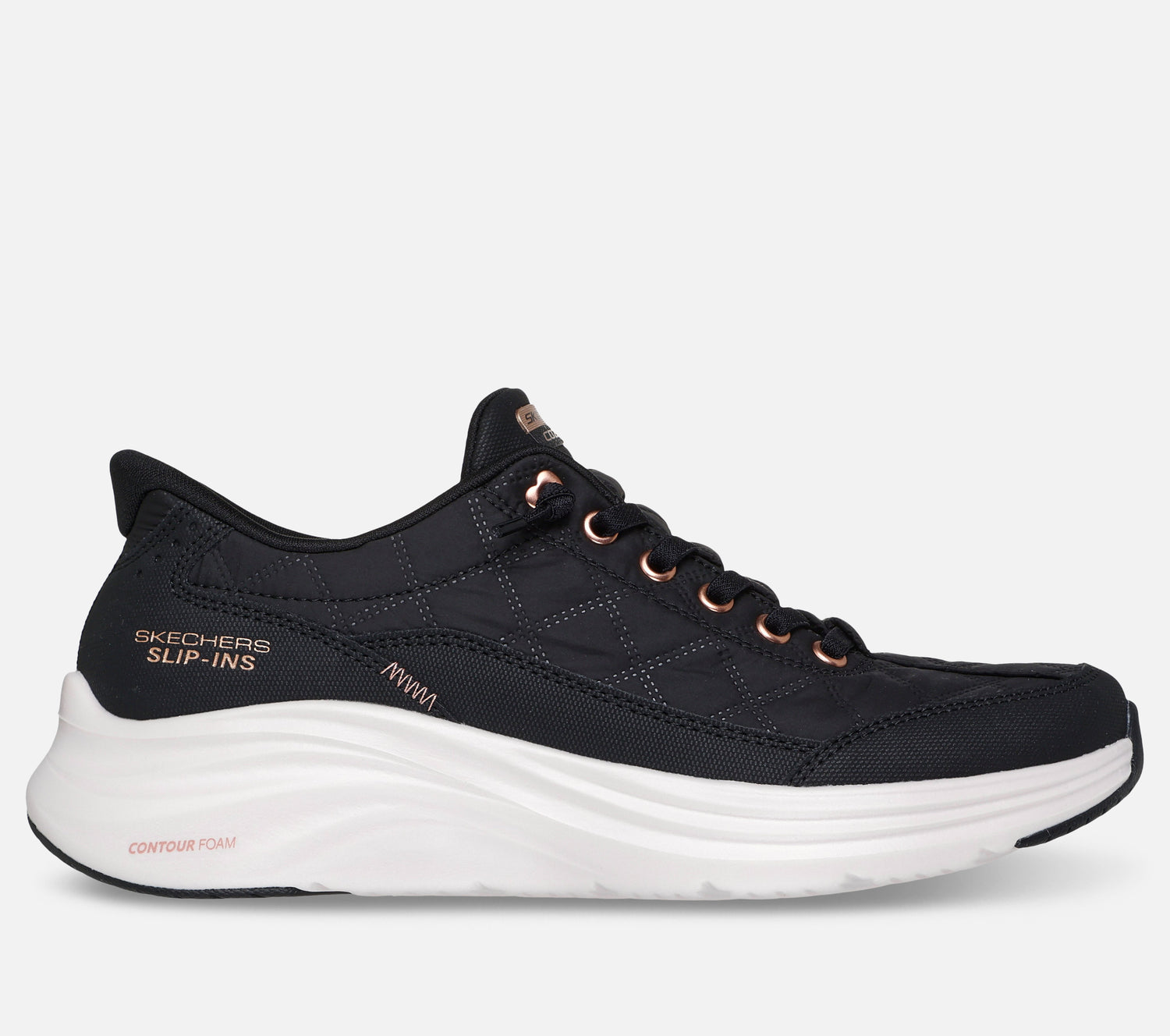 Wide Fit: Slip-ins: Contour Foam - Cozy Fit Golden Hour Shoe Skechers.no