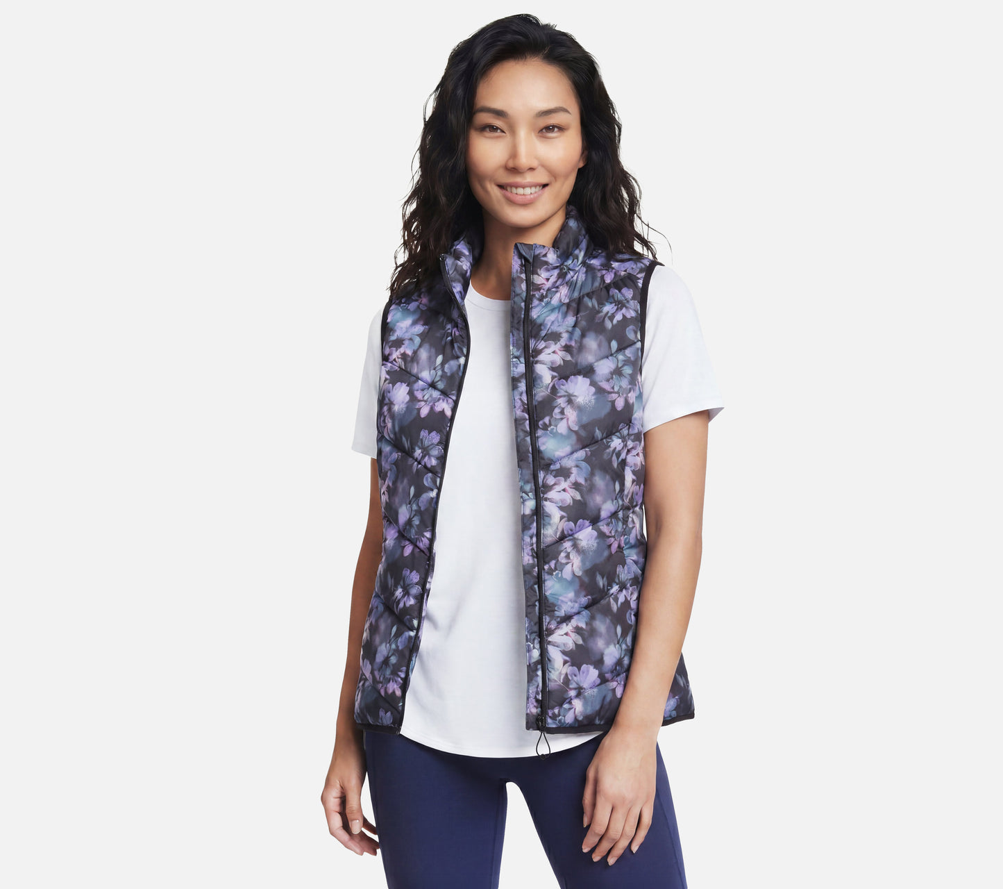 Cozy Fit Printed Vest Clothes Skechers.no