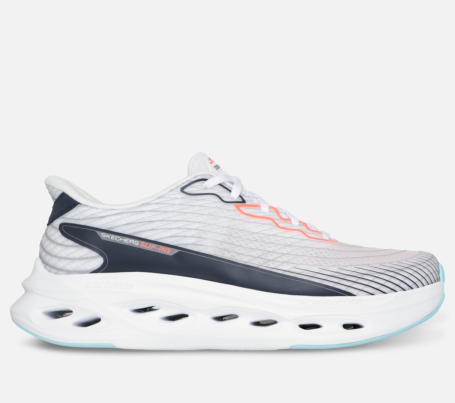 Slip-ins: Max Cushioning Glide-Step - Sapphire Shoe Skechers.no