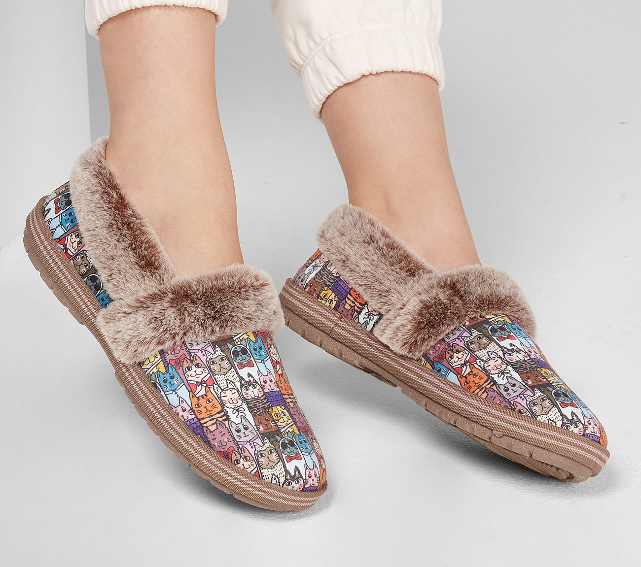 BOBS Too Cozy - Chic Cat Slipper Skechers.no
