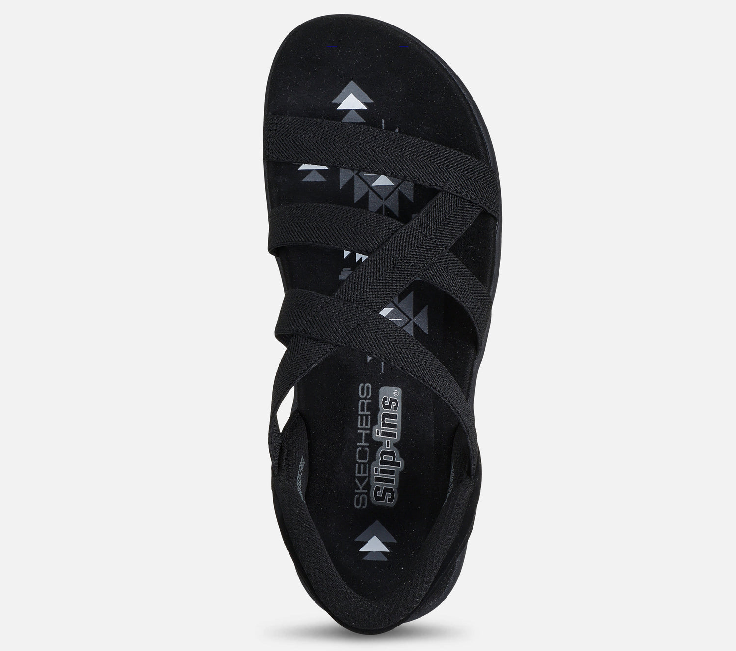 Wide Fit: Slip-ins: Reggae Slim - Stretch Flex Sandal Skechers.no