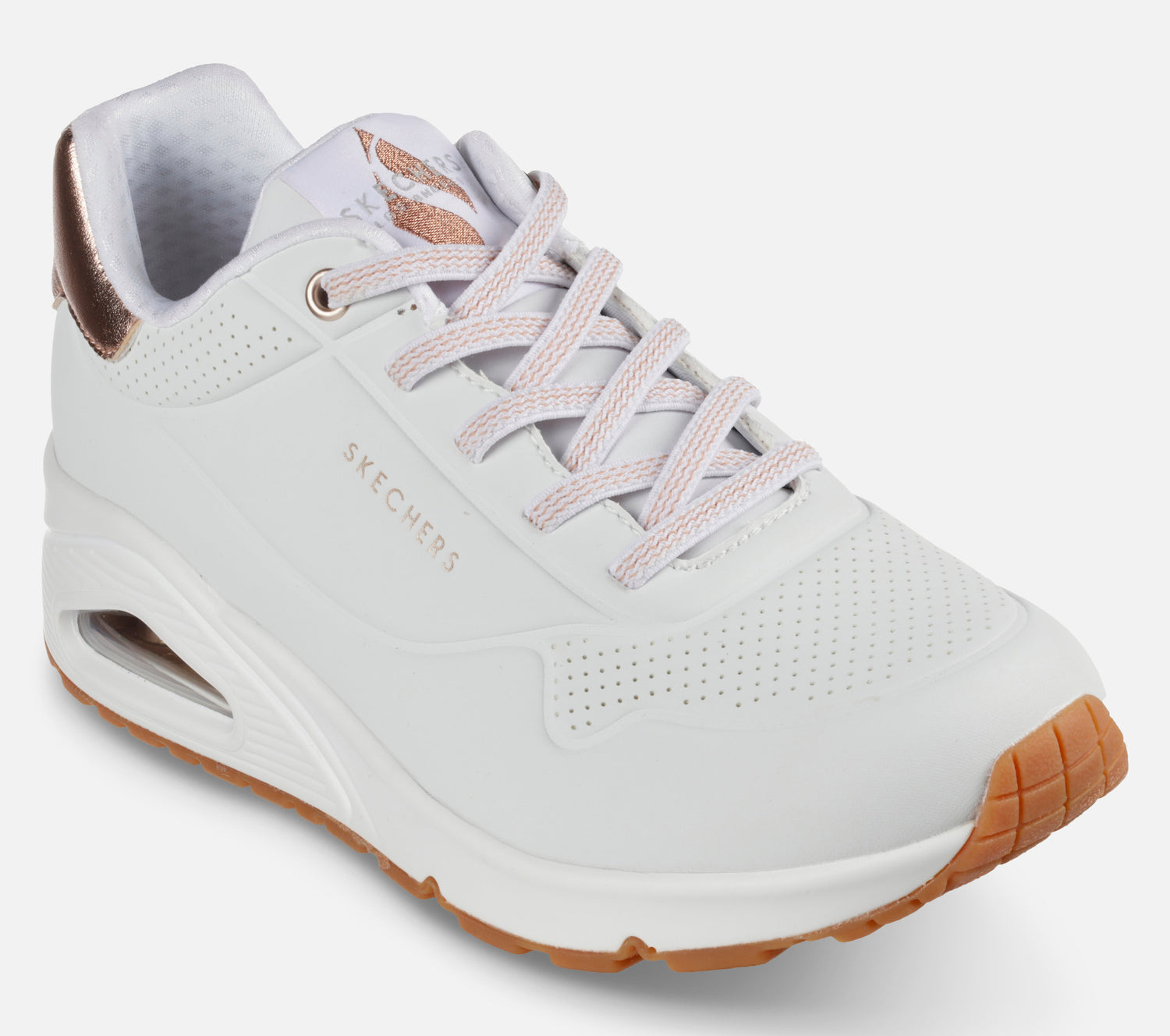 Wide Fit: Uno - Shimmer Away Shoe Skechers.no