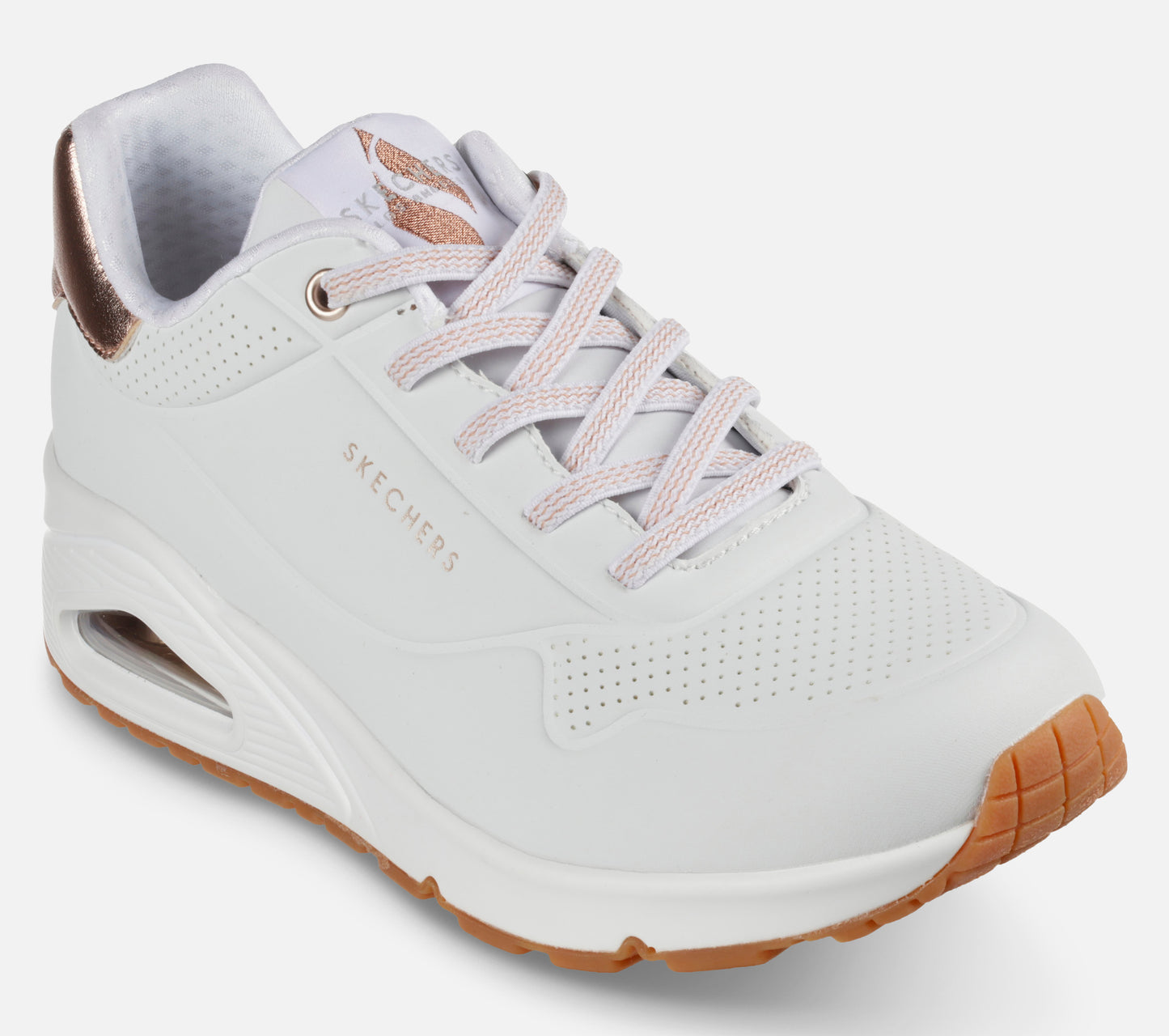 Wide Fit: Uno - Shimmer Away Shoe Skechers.no