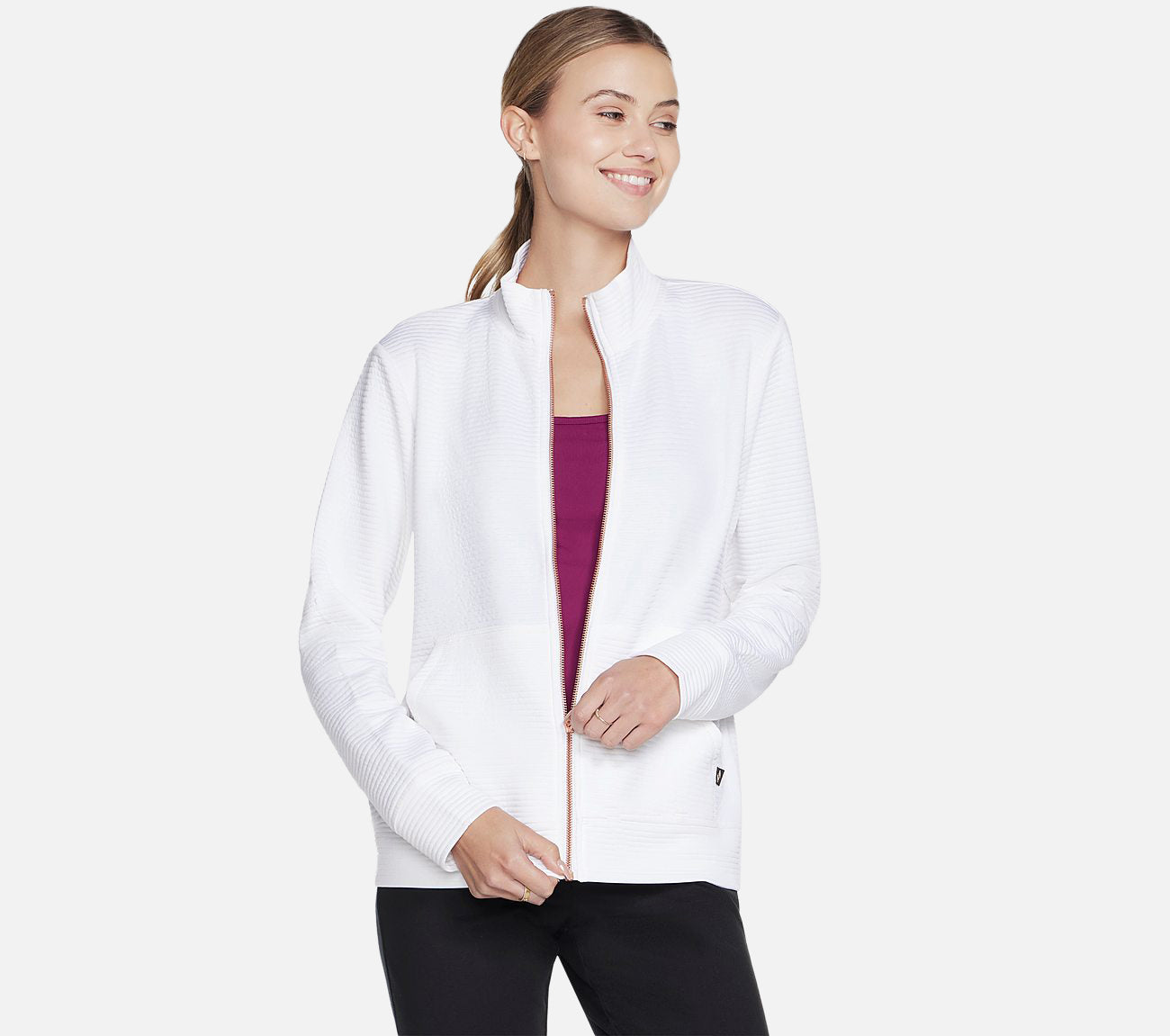 The Hoodless Hoodie GO WALK Everywhere Jacket Clothes Skechers.no