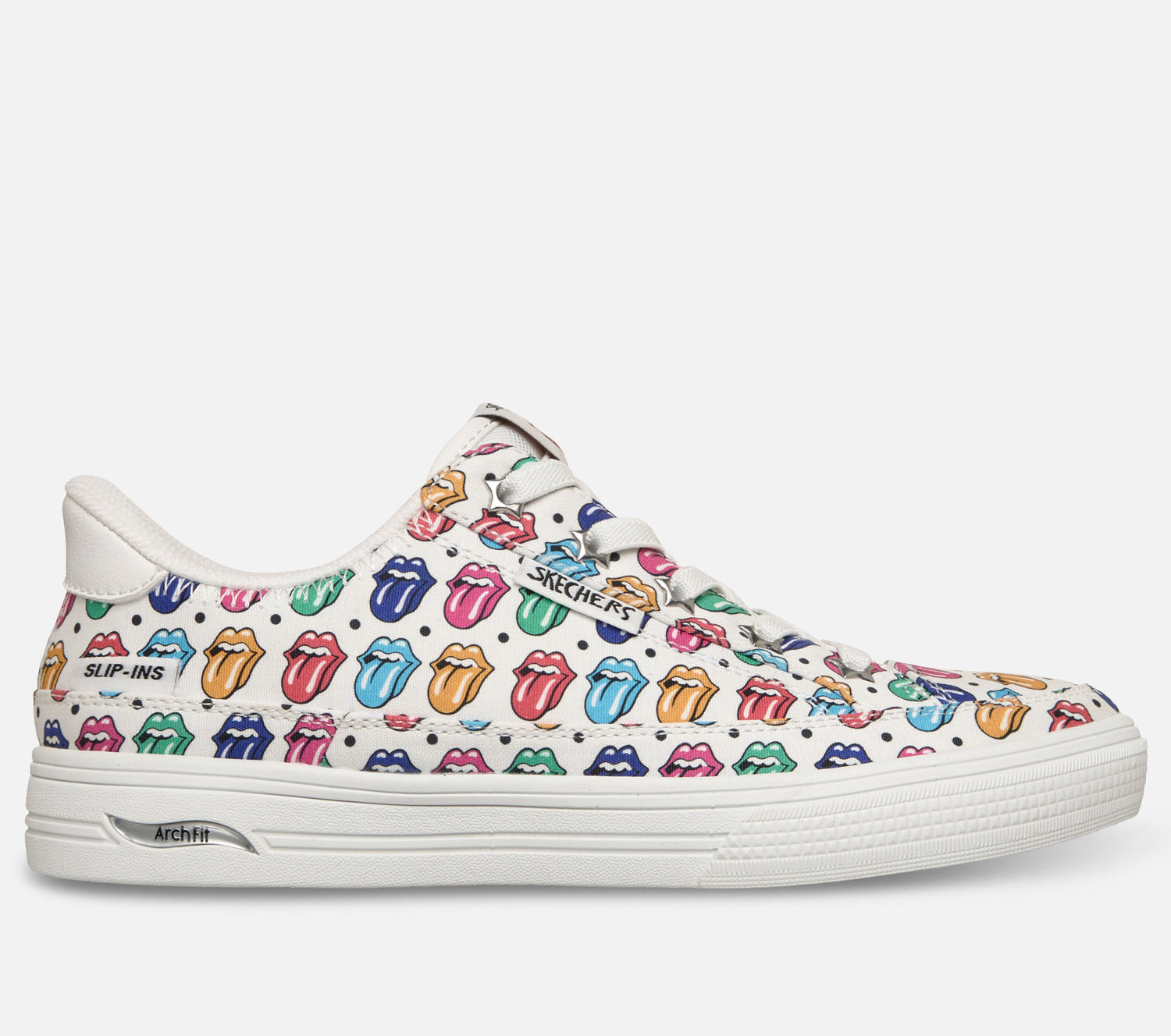 Rolling Stones: Slip-ins: Arch Fit Arcade - Sing It Out Shoe Skechers.no