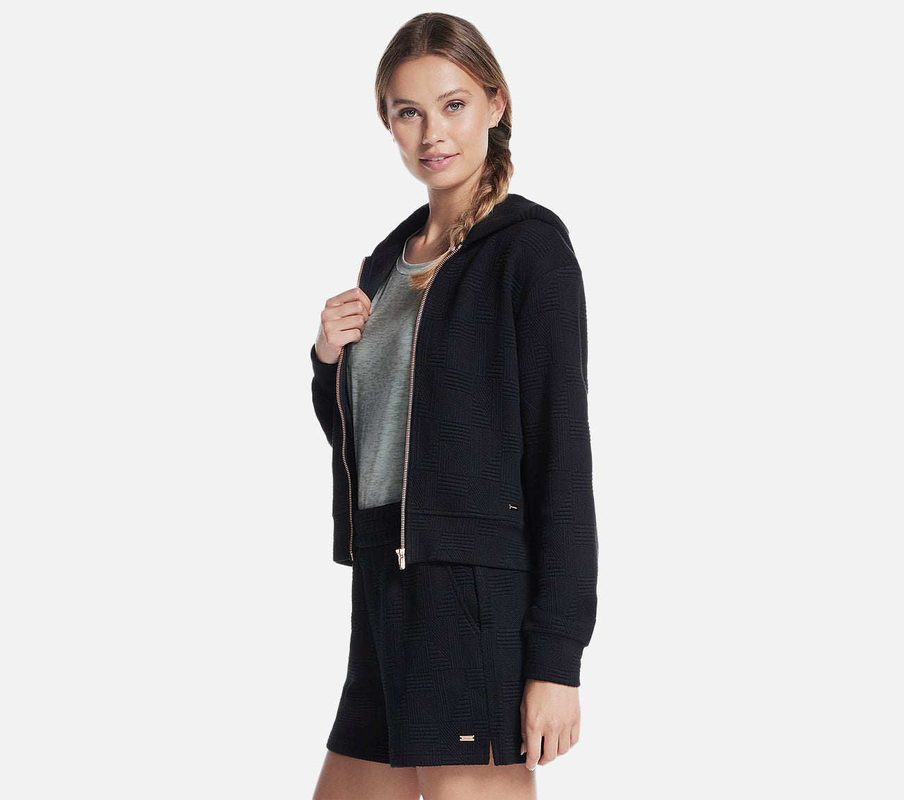 GO WALK Everywhere Diamond FZ Jacket Clothes Skechers.no