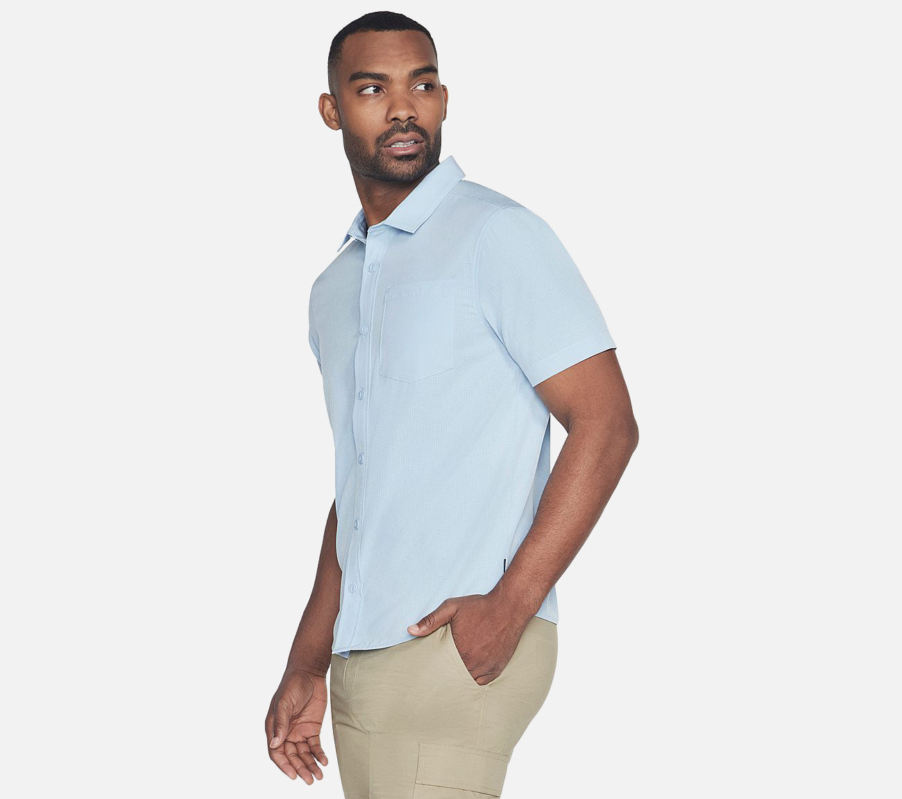 GO WALK Air Short Sleeve Shirt Clothes Skechers