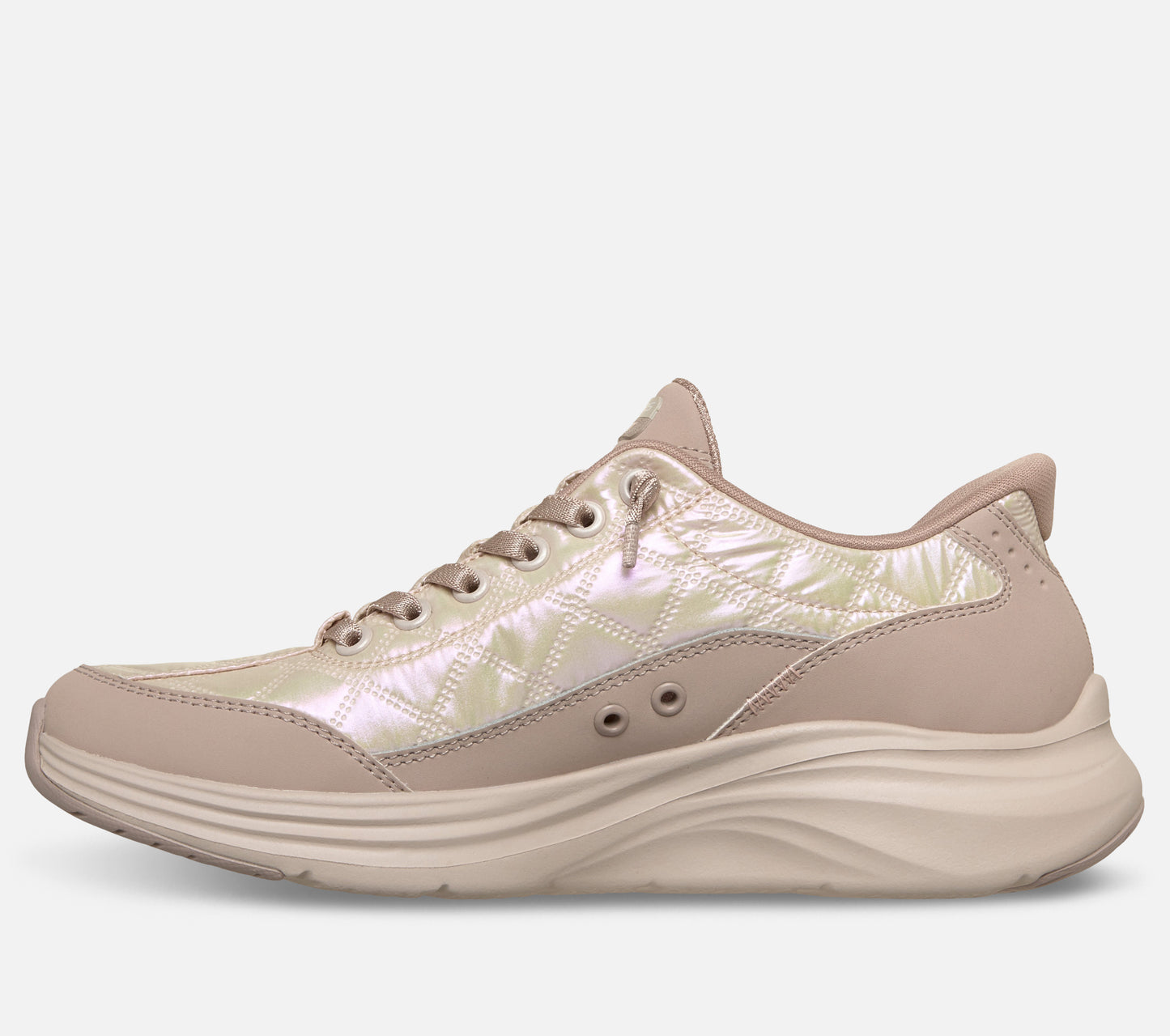 Slip-ins: Contour Foam Cozy Fit - Shining Pearl Shoe Skechers.no