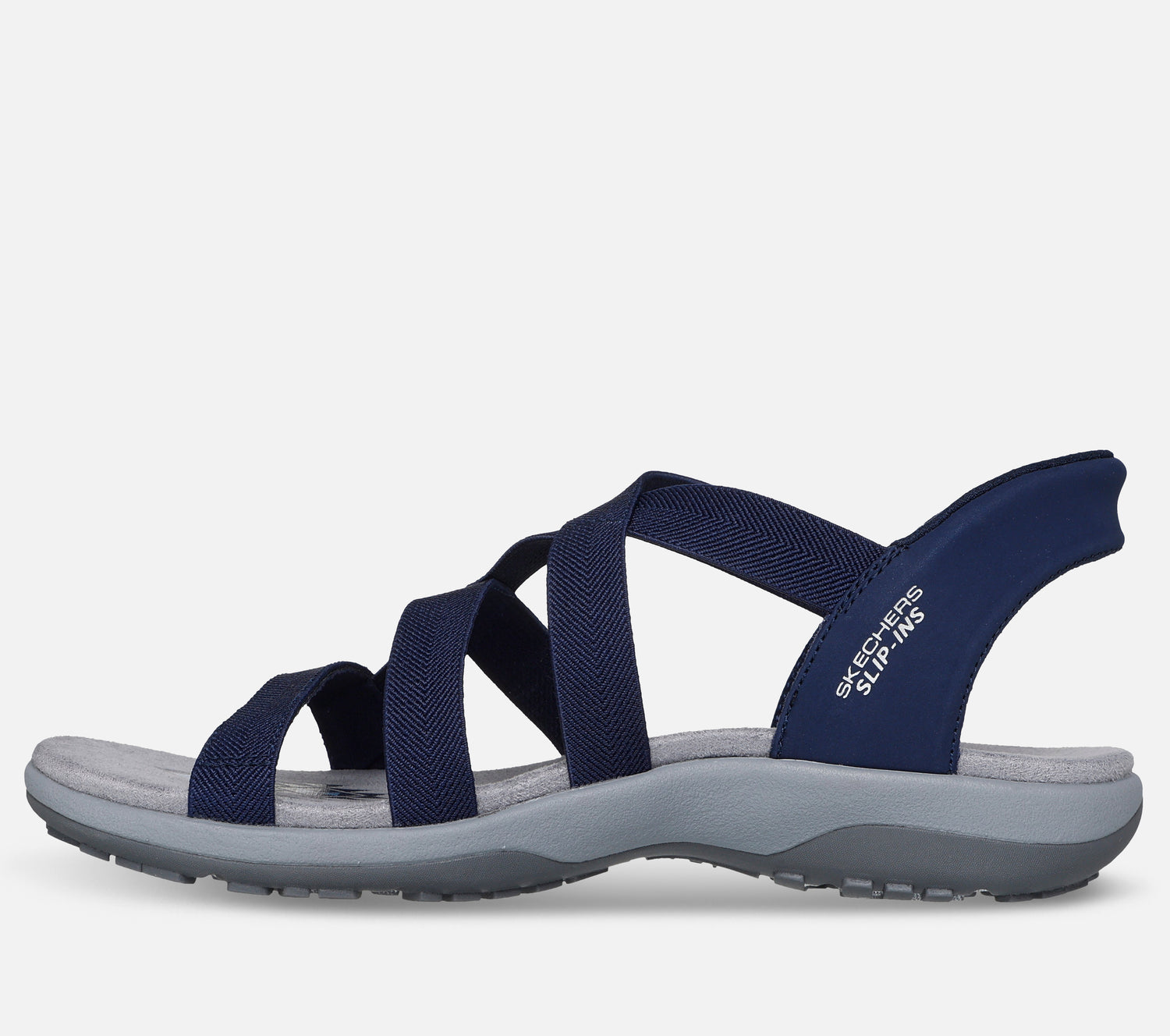 Wide Fit: Slip-ins: Reggae Slim - Stretch Flex Sandal Skechers.no