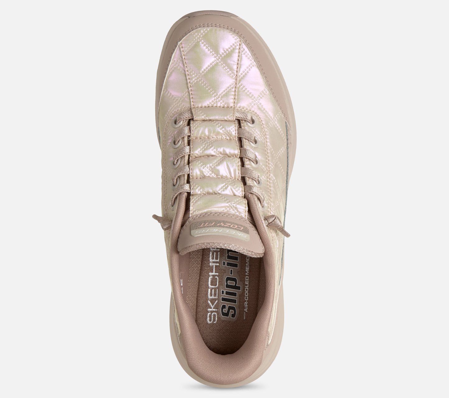 Slip-ins: Contour Foam Cozy Fit - Shining Pearl Shoe Skechers.no