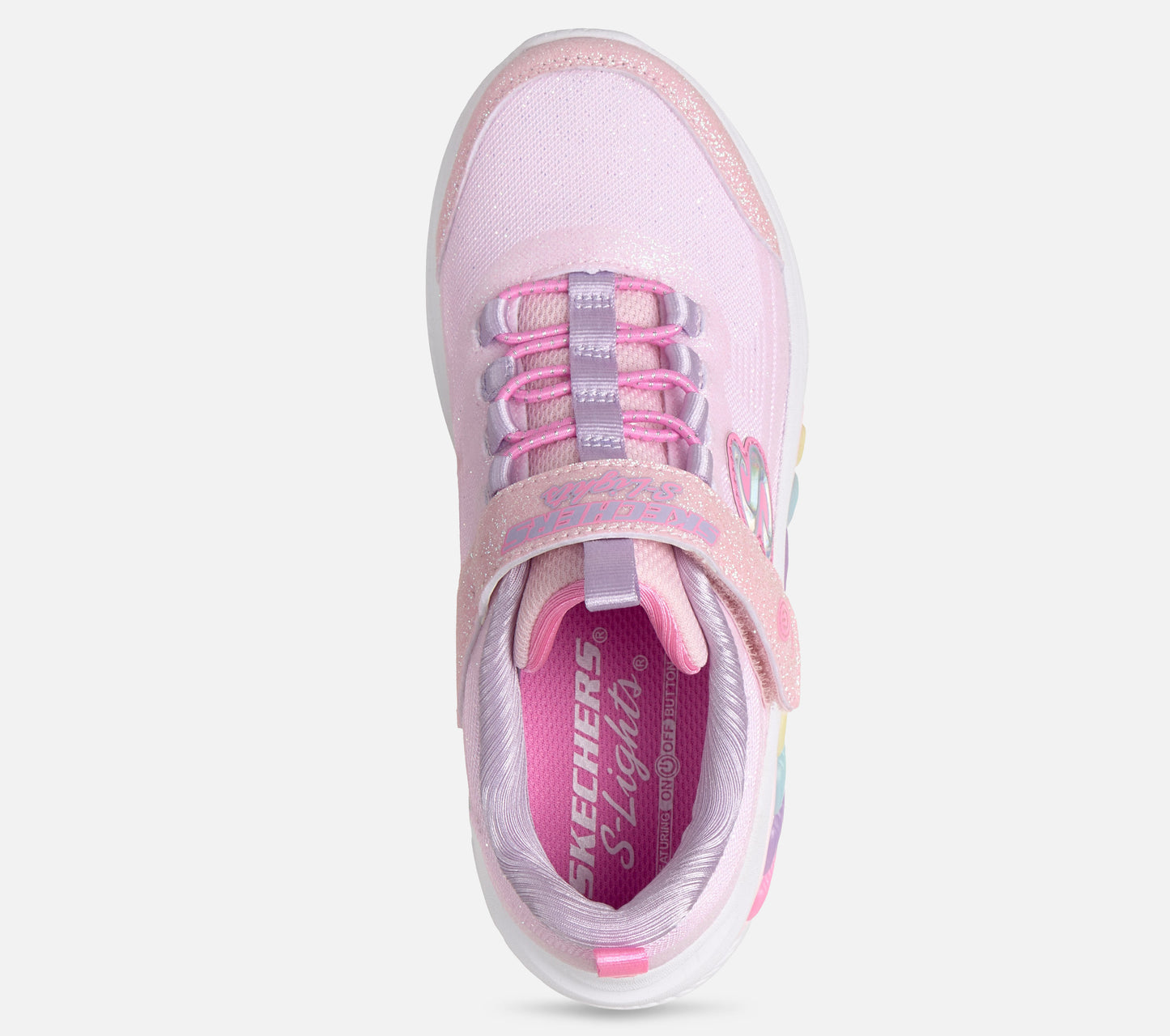 S-Lights: Rainbow Cruisers - Glitzy Glow Shoe Skechers.no