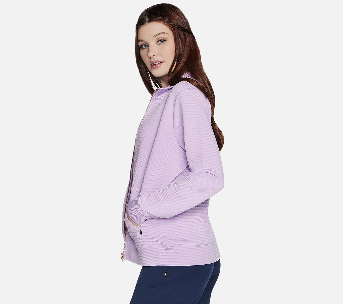 The Hoodless Hoodie GO WALK Everywhere Jacket Clothes Skechers.no