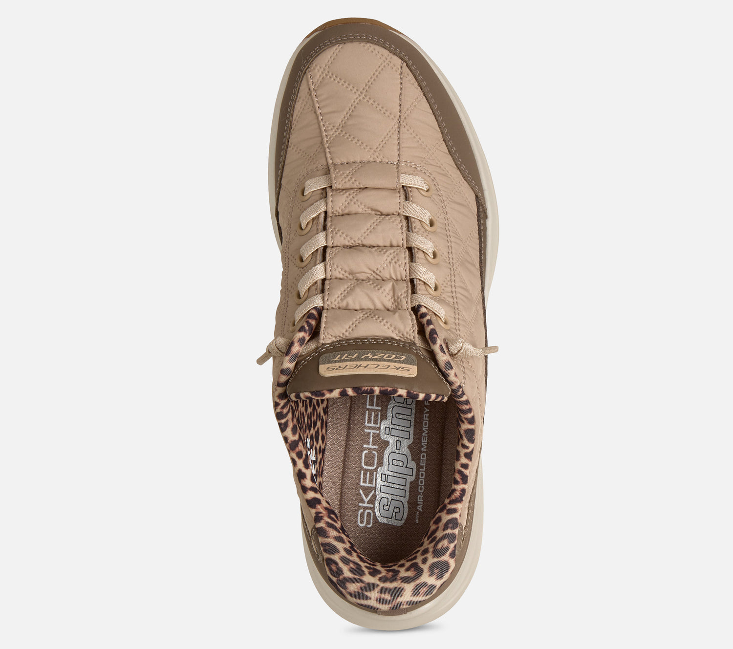 Slip-ins: Contour Foam – Cozy Fit Leopard Dream Shoe Skechers.no