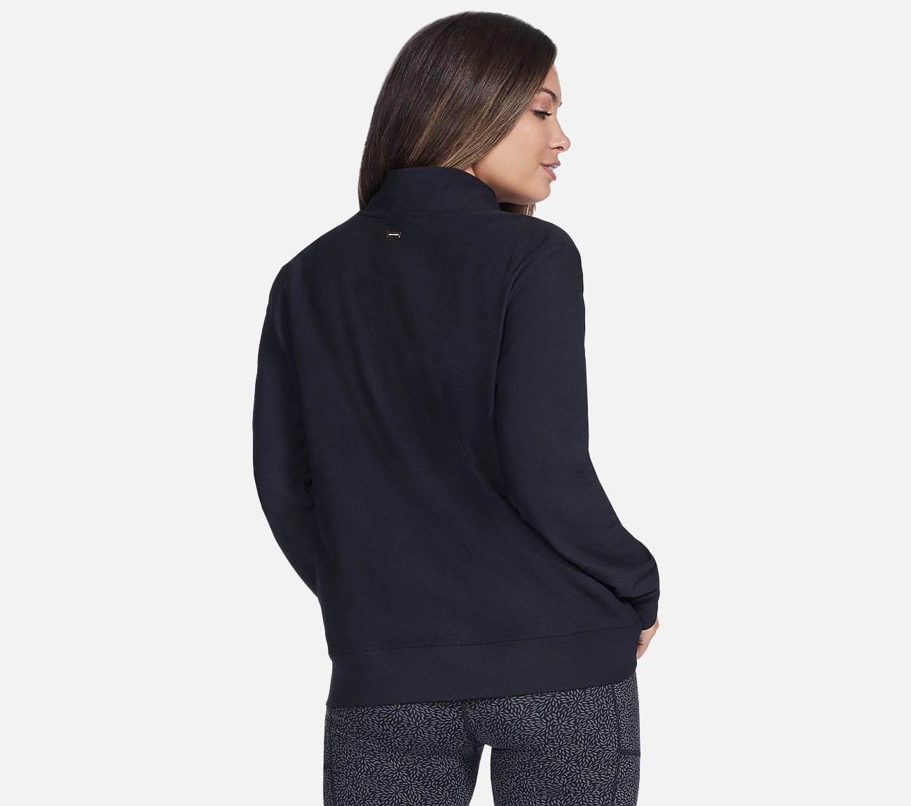 GO LUXE RIB Full Zip Jacket Clothes Skechers.no