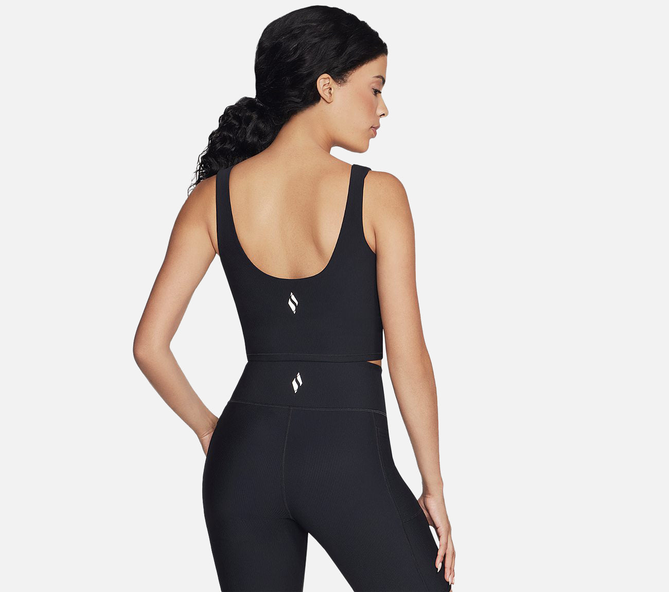 GO FLEX - Rib Longline Bra Clothes Skechers.no