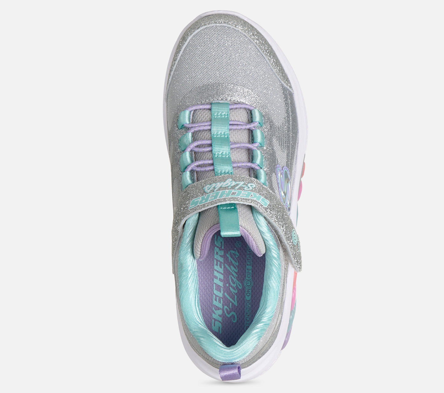 S-Lights: Rainbow Cruisers - Glitzy Glow Shoe Skechers.no