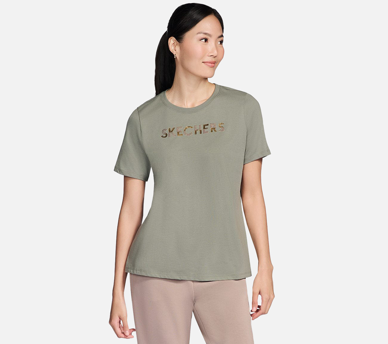 Dazzle Short Sleeve Tee Clothes Skechers.no