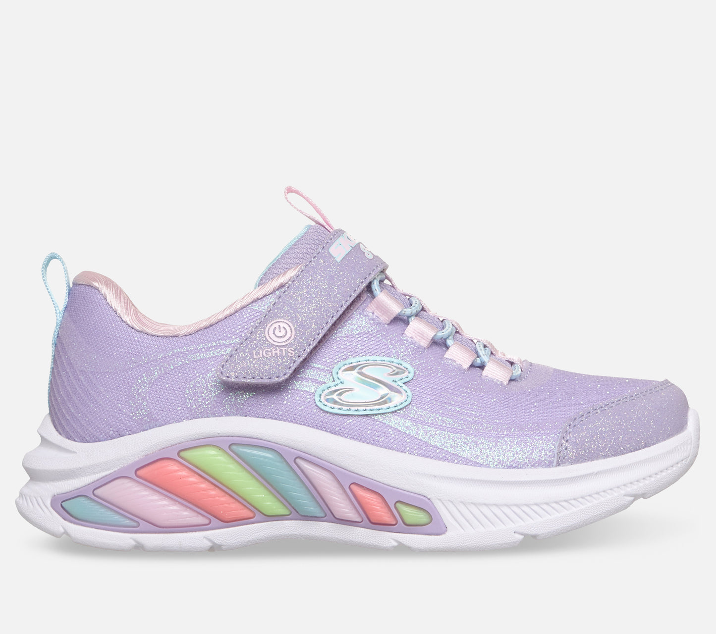 S-Lights: Rainbow Cruisers - Glitzy Glow Shoe Skechers.no