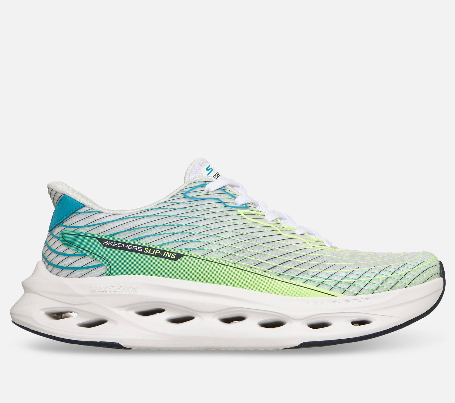 Slip-ins: Max Cushioning Glide-Step - Sapphire Shoe Skechers.no