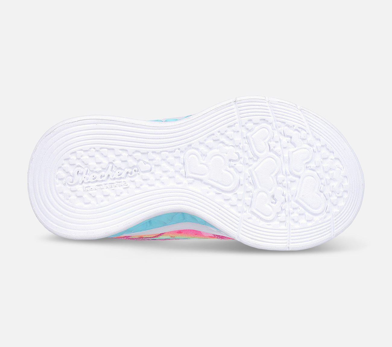 Girls FLUTTER HEART LIGHTS Shoe Skechers