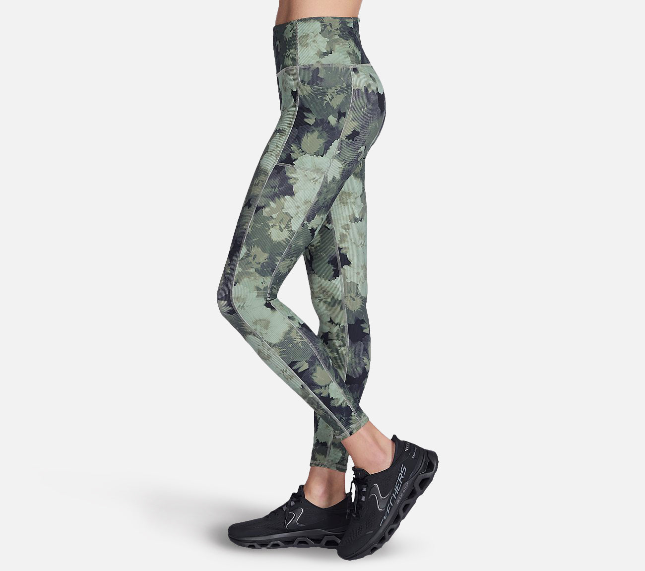 GO FLEX RIB Inbloom Full Length High-Waisted Legging Clothes Skechers.no