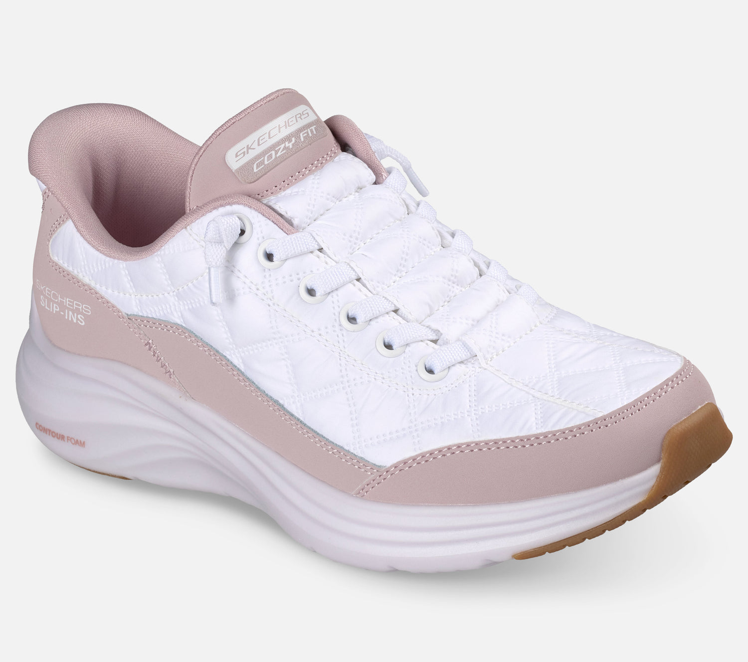 Wide Fit: Slip-ins: Contour Foam - Cozy Fit Shoe Skechers.no