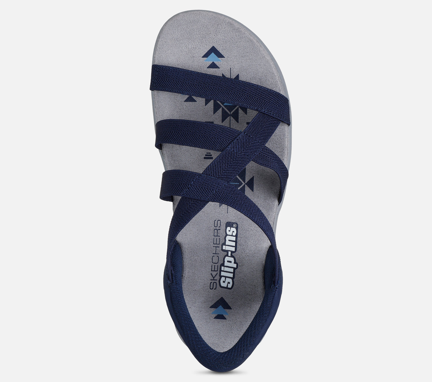 Wide Fit: Slip-ins: Reggae Slim - Stretch Flex Sandal Skechers.no