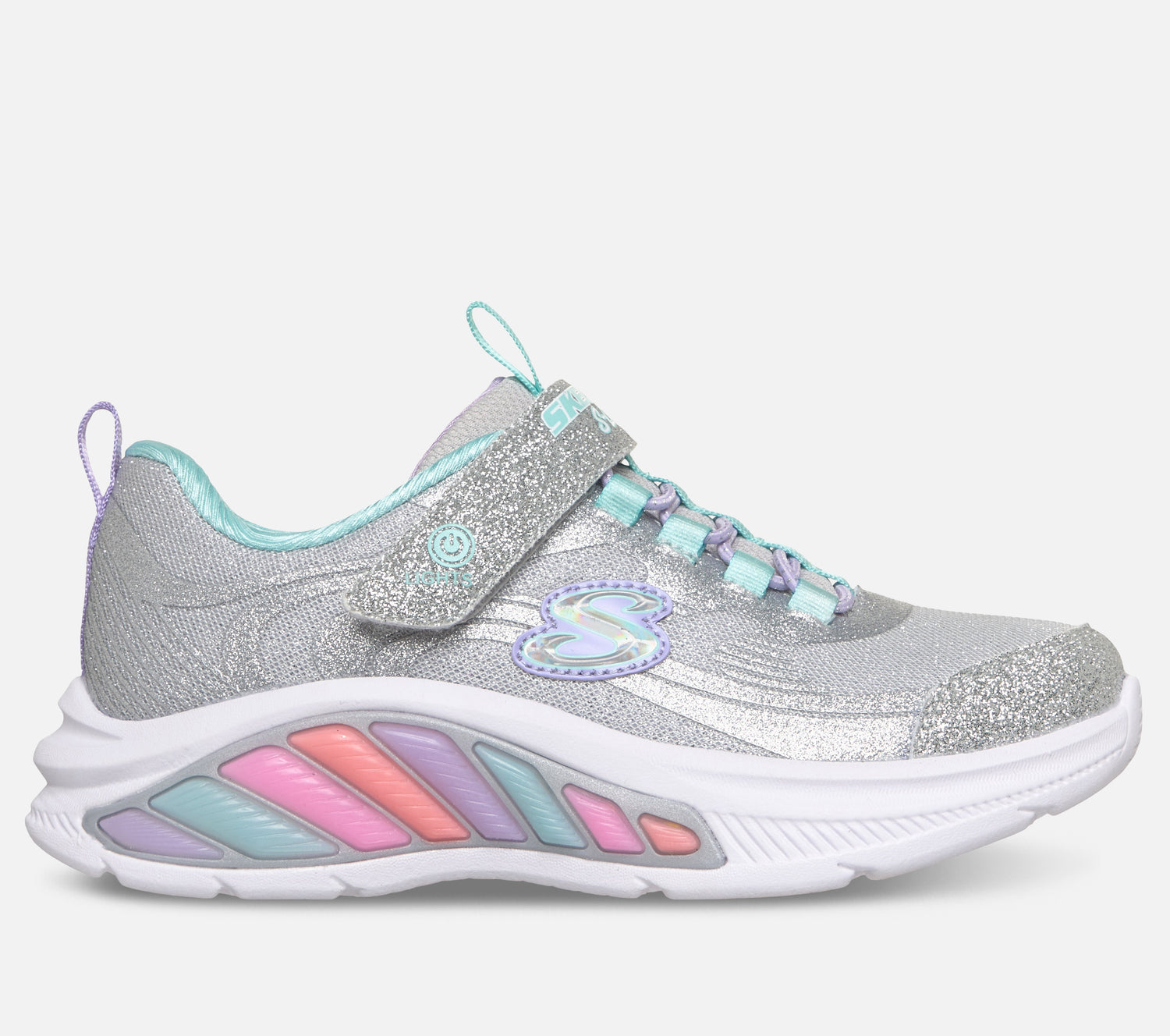 S-Lights: Rainbow Cruisers - Glitzy Glow Shoe Skechers.no
