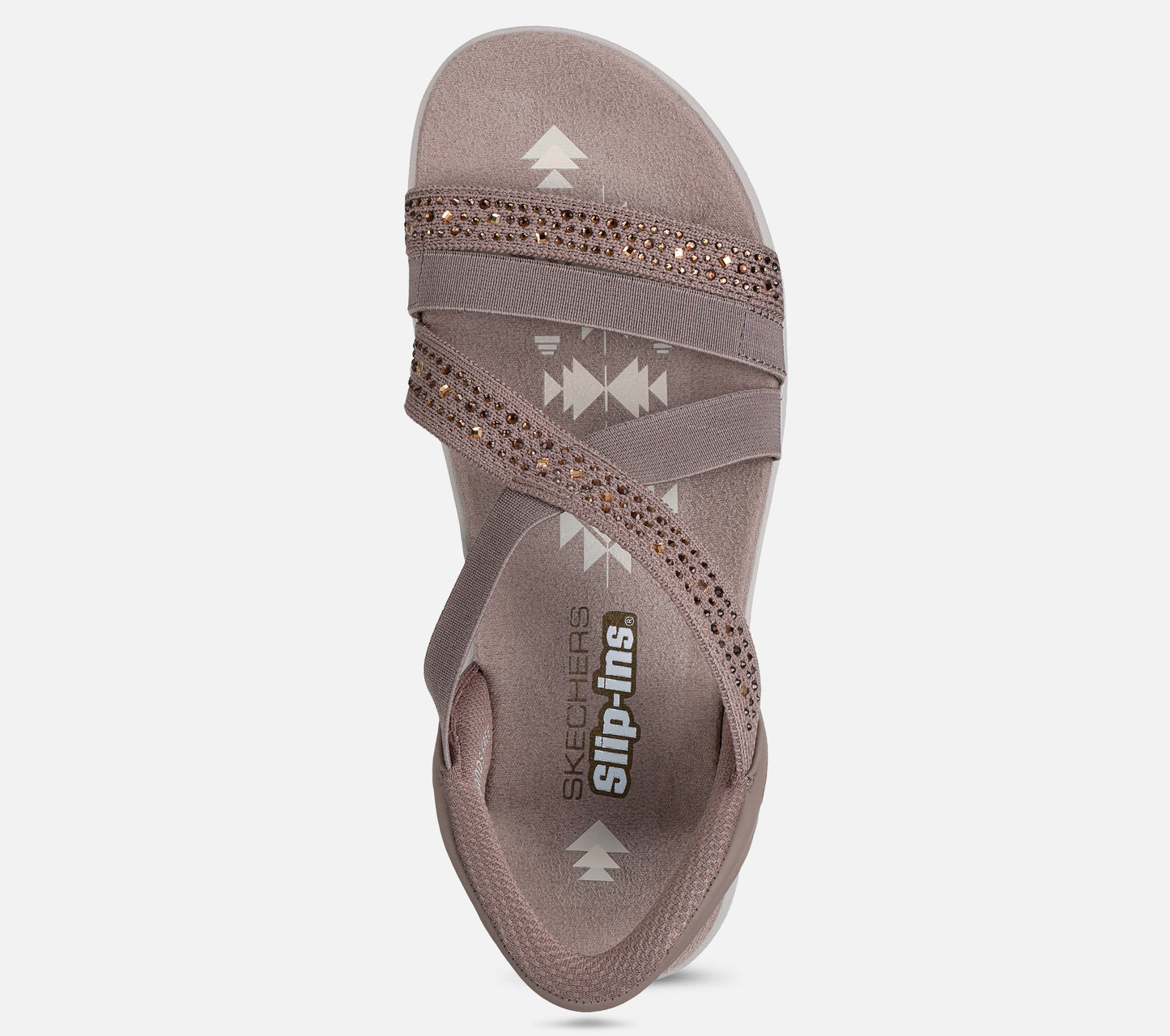 Slip-ins: Reggae Slim - Summer Sparkle Sandal Skechers.no