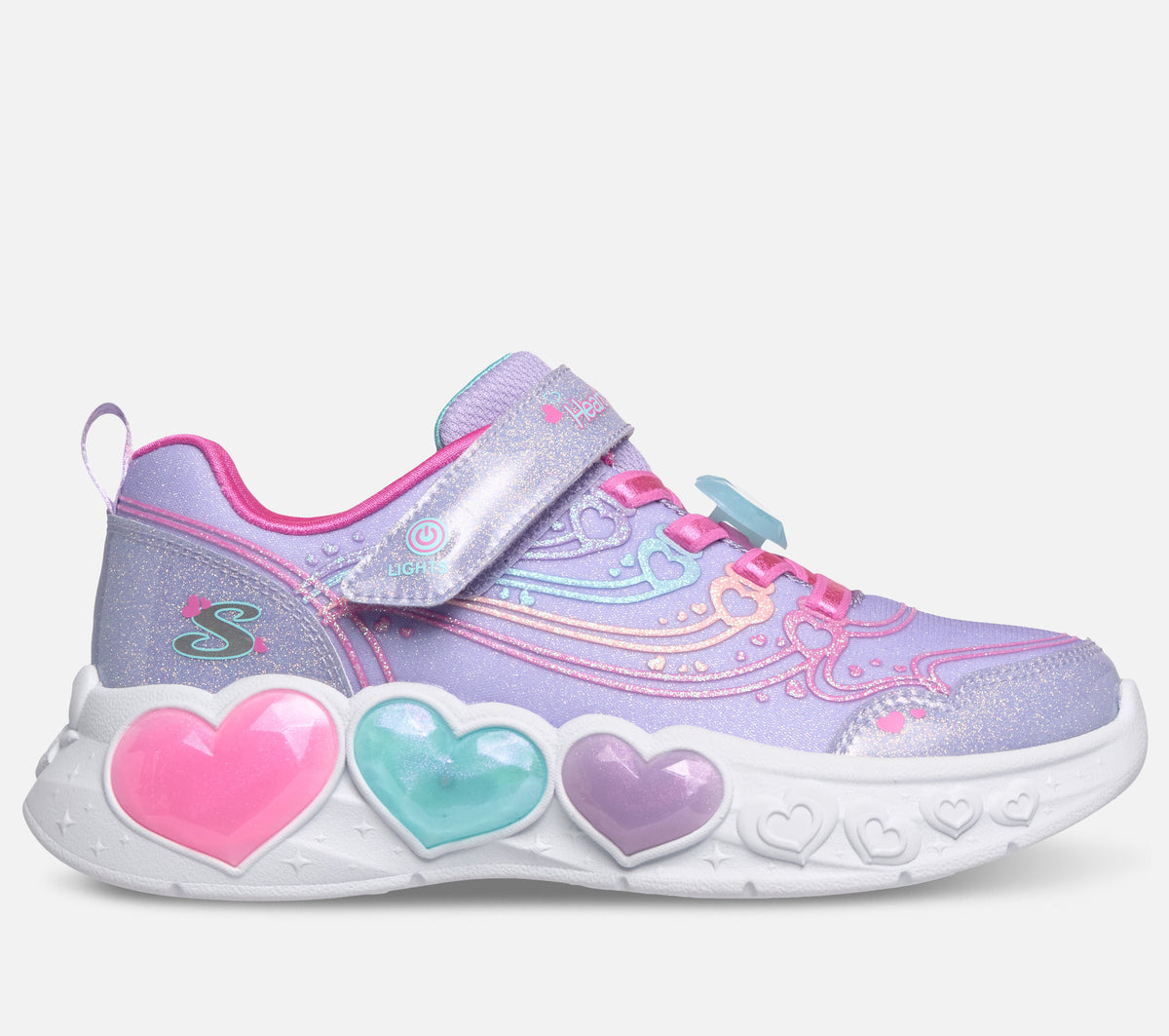 S-Lights: Enchanted Heart Lights Shoe Skechers.no