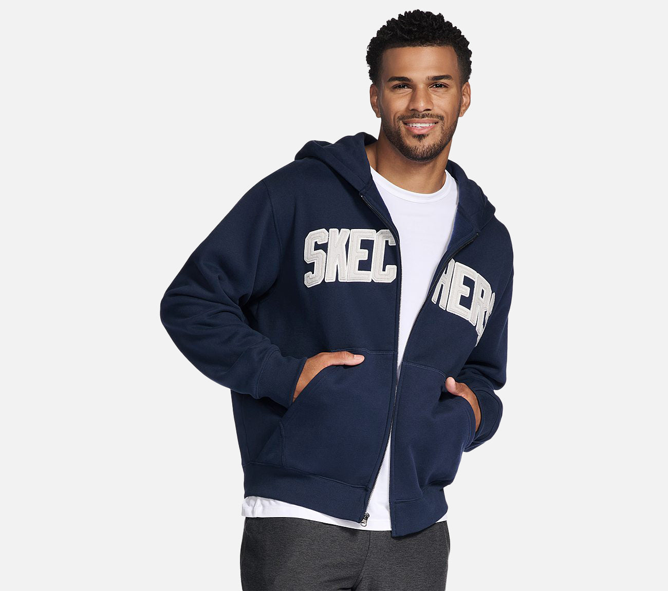 Max Soft Full Zip Hoodie Clothes Skechers.no