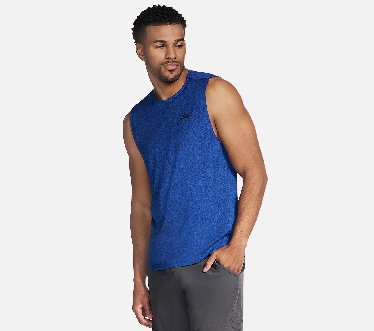 GO DRI Charge Muscle Tank Clothes Skechers.no