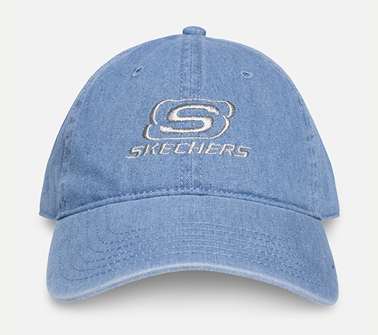 Denim Triple S Baseball Hat Hat Skechers