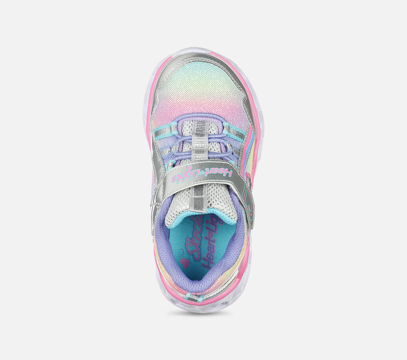 Hearts Lights - Rainbow Lux Shoe Skechers