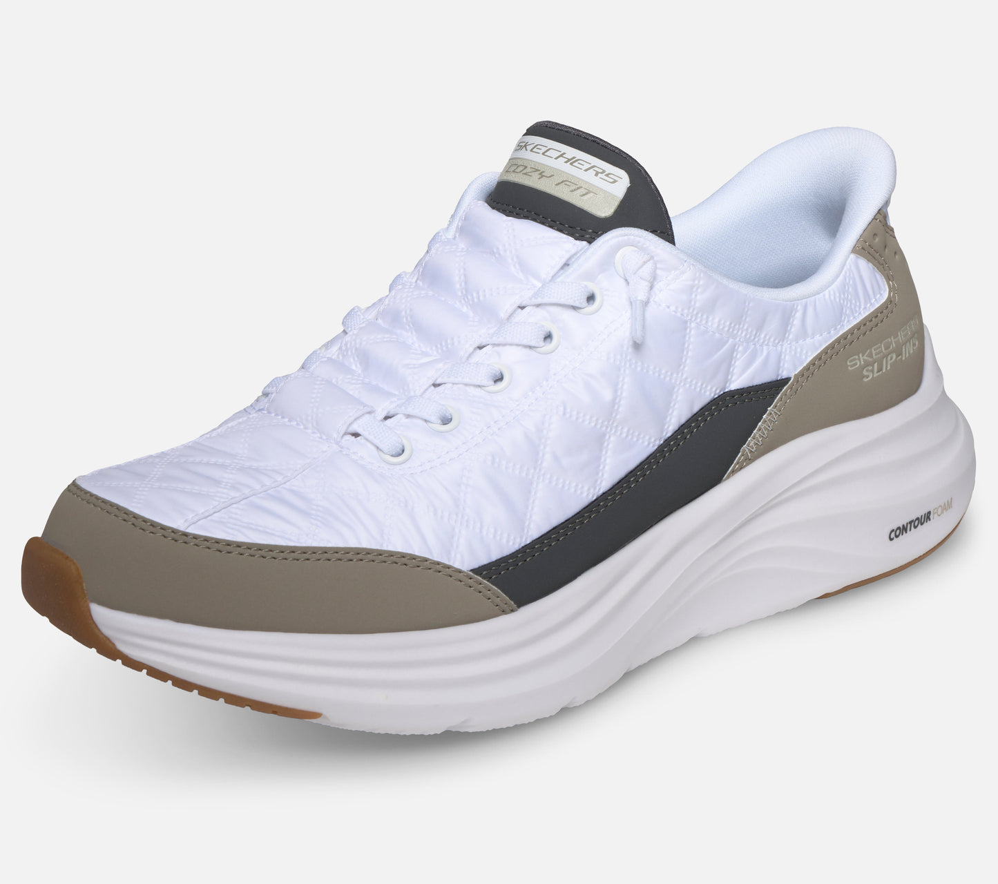 Wide Fit: Slip-ins: Contour Foam - Cozy Fit Shoe Skechers.no