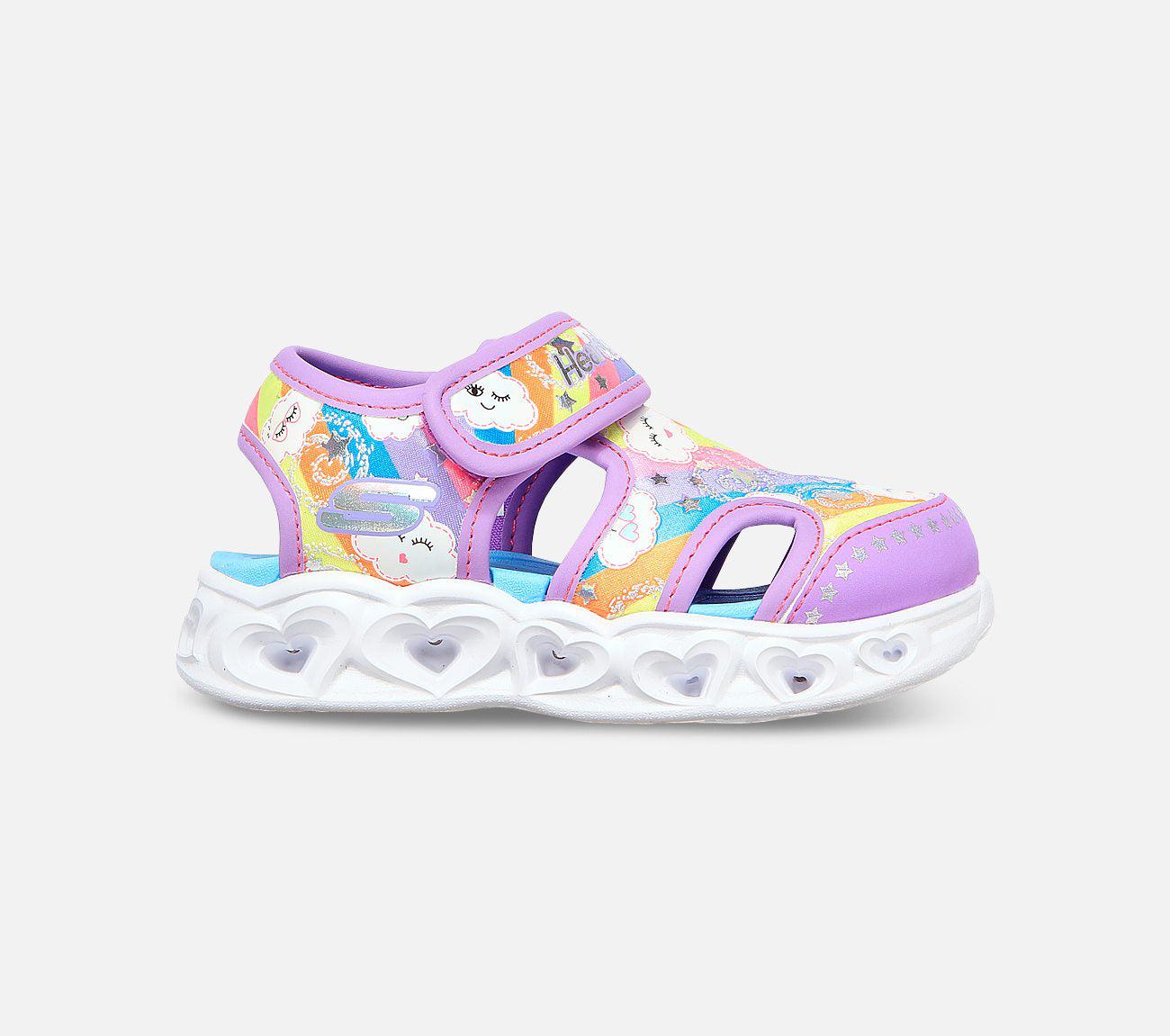 Heart Lights Sandals - Cutie Clouds Sandal Skechers