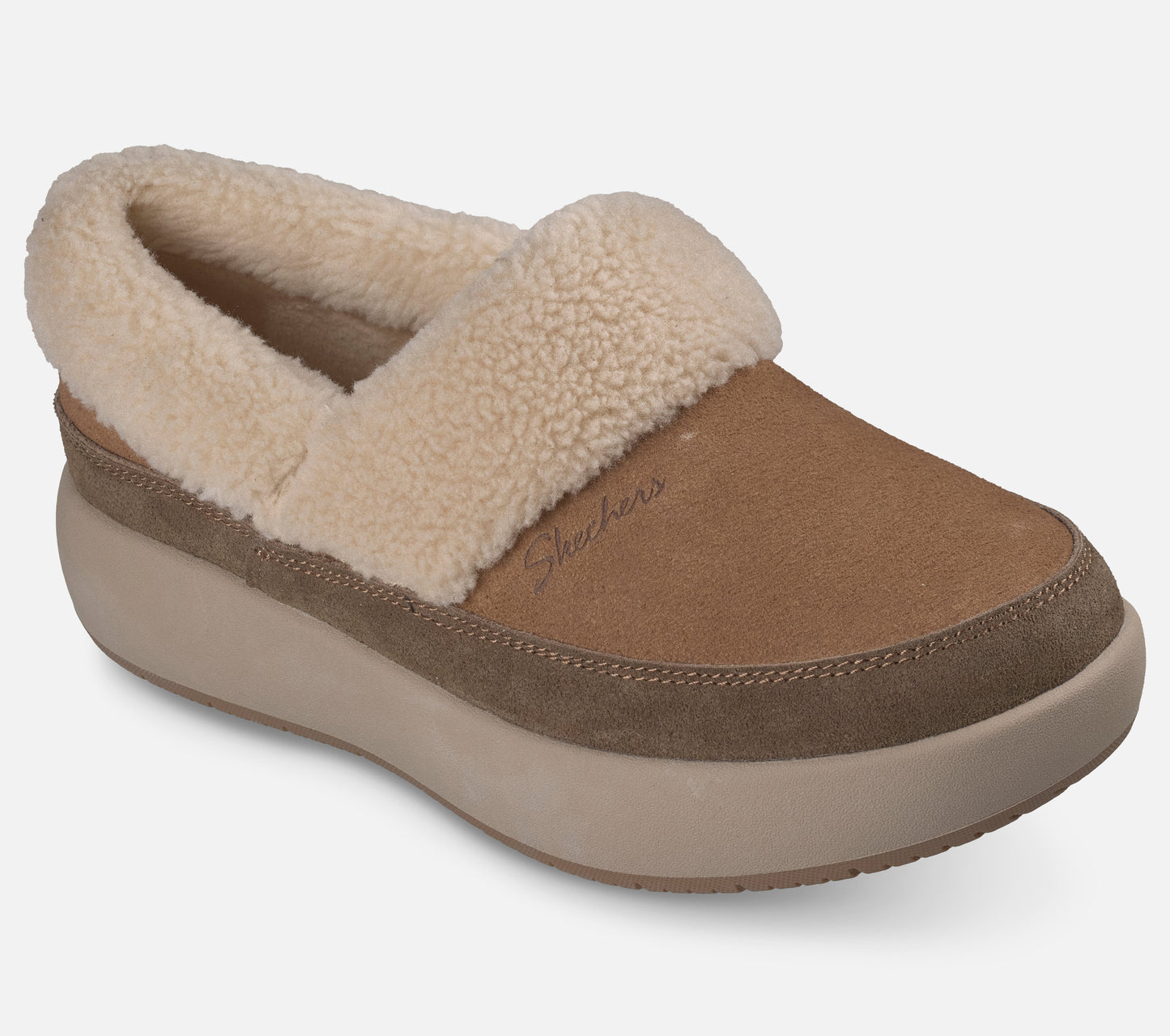 Relaxed Fit: Cozy Lodge - Cedar Snuggle Slipper Skechers.no