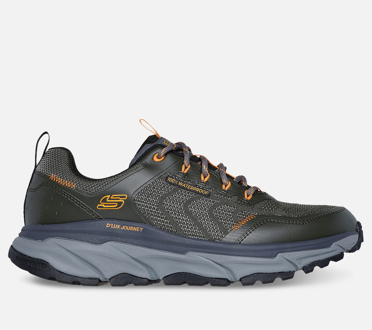 Relaxed Fit: D'Lux Journey - Defender Stitch - Waterproof Shoe Skechers.no