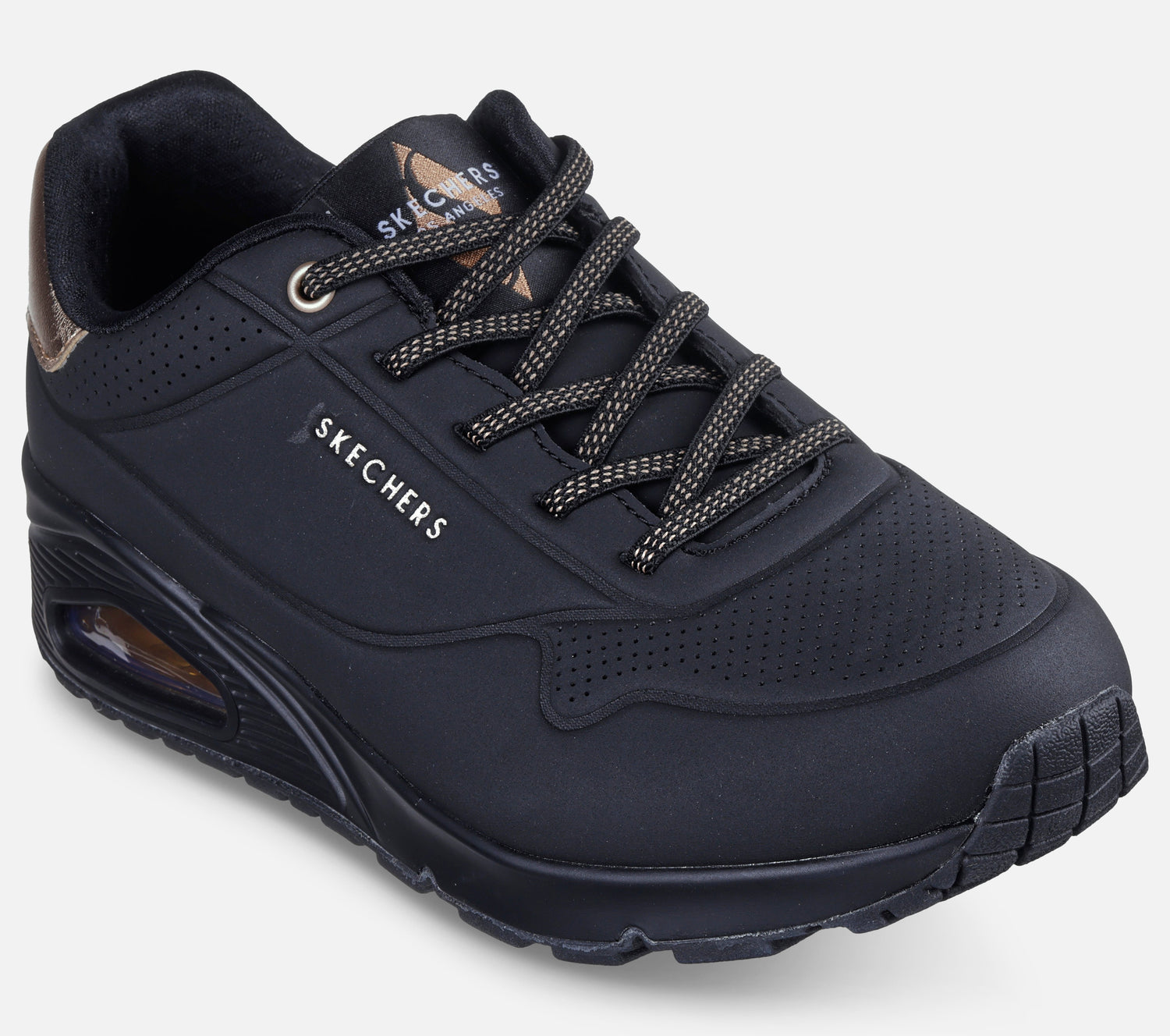 Wide Fit: Uno - Shimmer Away Shoe Skechers.no