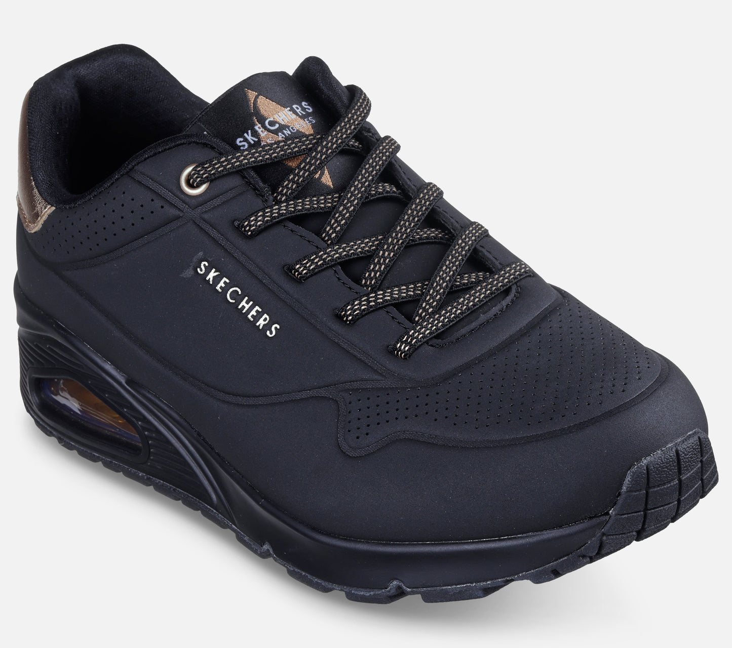 Wide Fit: Uno - Shimmer Away Shoe Skechers.no