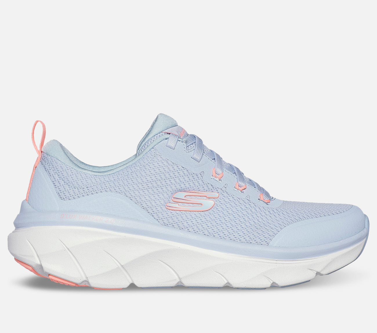 Relaxed Fit: D'Lux Walker 2.0 - Radiant Rose Shoe Skechers