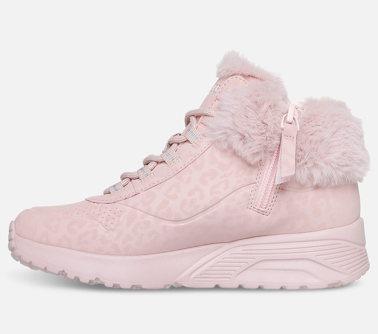 Uno Lite - Cozy Leopard Boot Skechers.no