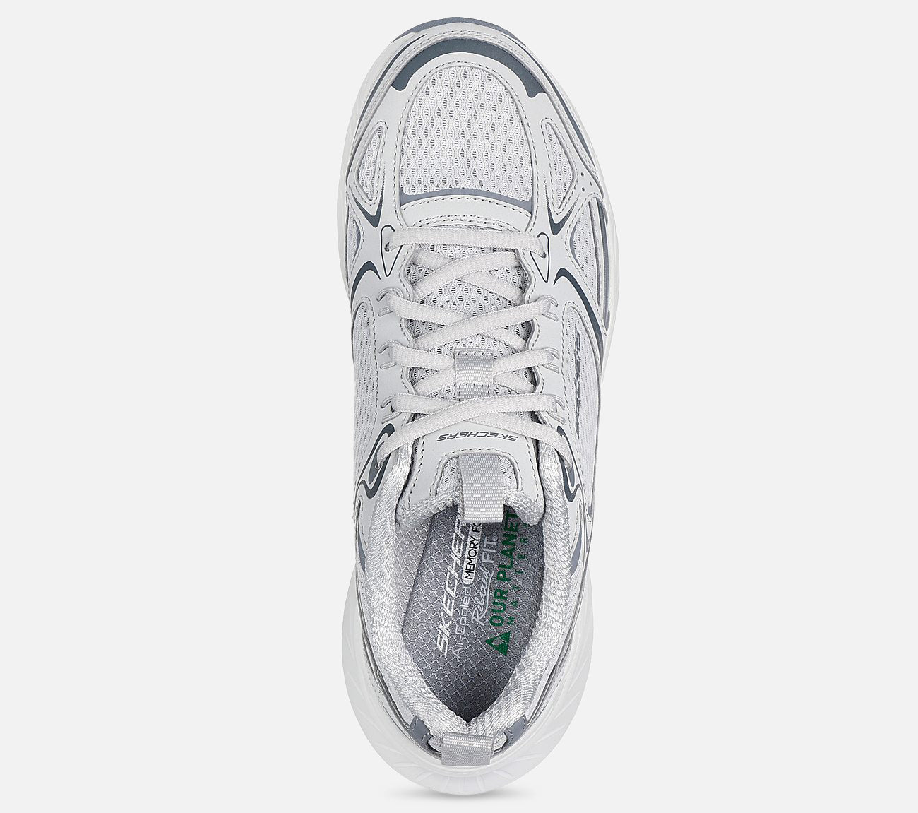 Relaxed Fit: Edgeride - Silver Eclipse Shoe Skechers.no