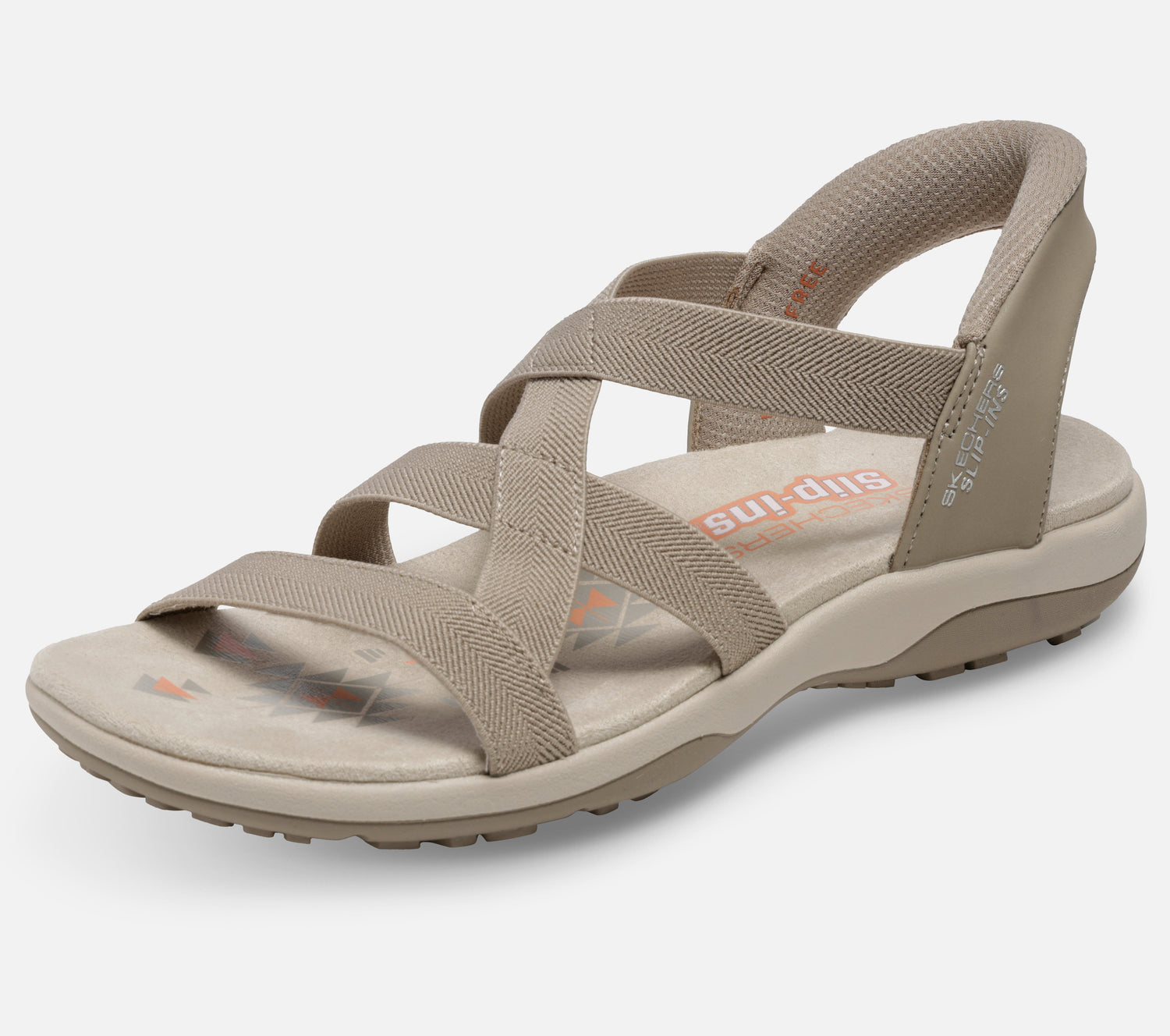 Wide Fit: Slip-ins: Reggae Slim - Stretch Flex Sandal Skechers.no