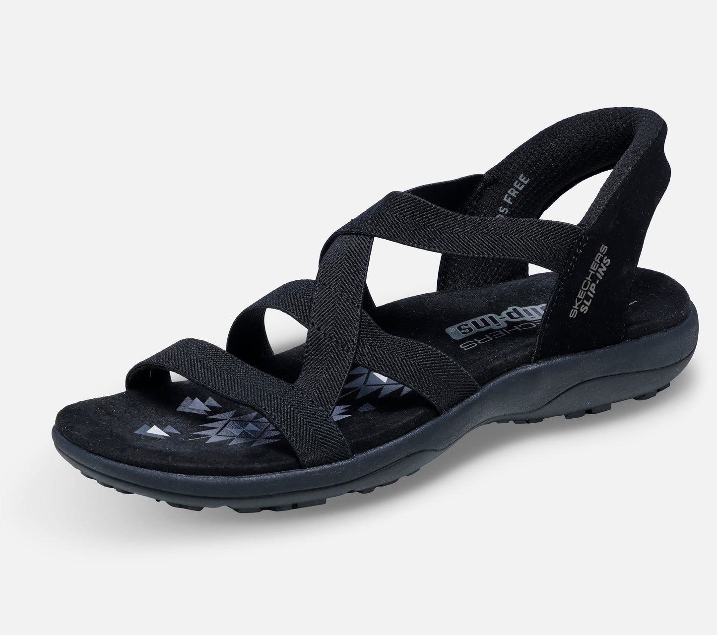 Wide Fit: Slip-ins: Reggae Slim - Stretch Flex Sandal Skechers.no